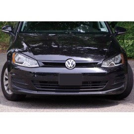 DSX Eyelids eyebrows FRONT headlight brows REFLEX SILVER LA7W for VW GOLF 7 GTi MK7