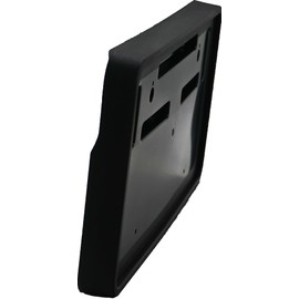 C&C Car Worx Front and Rear License Plate Brackets and 2 Silver Stainless Steel Frames to fit 2018 2019 Subaru WRX & STI at Special Bundled Discount