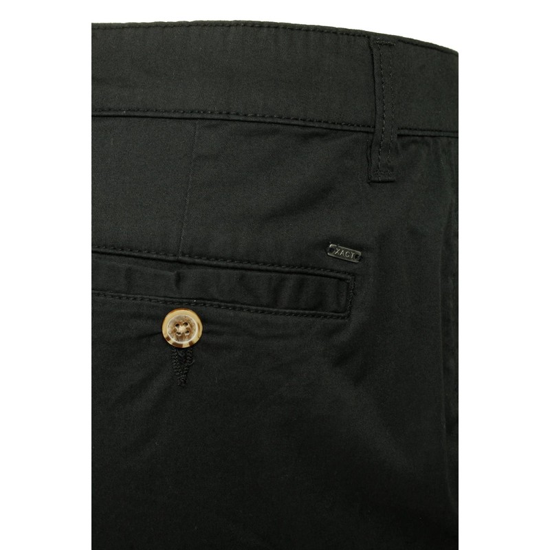 Xact Men's Stretch Cotton Chino Shorts - Regular Fit, black