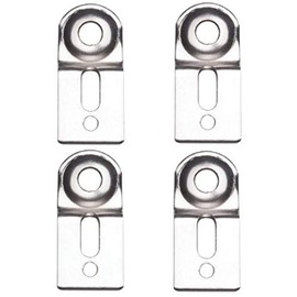 BC-B50-BP, Enclosure Accessory, Wall Mount Bracket, Medium Size, Stainless Steel, SUS 304 2T, Pack of 4