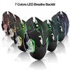 Rechargeable X8 Wireless Game Mouse Silent LED Backlit USB 1800DPI
