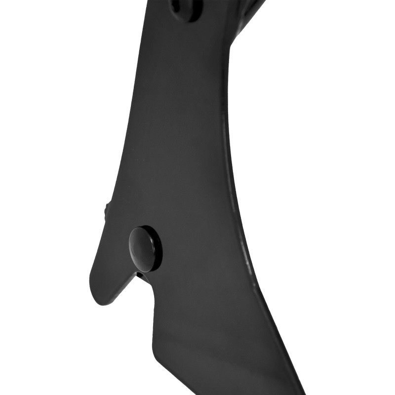 HDBUBALUS 22" Black Detachable Passenger Backrest Sissy Bar For Harley