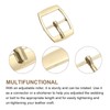 sourcing map Metal Roller Buckle, 6Pcs 0.75" Single Prong Belt
