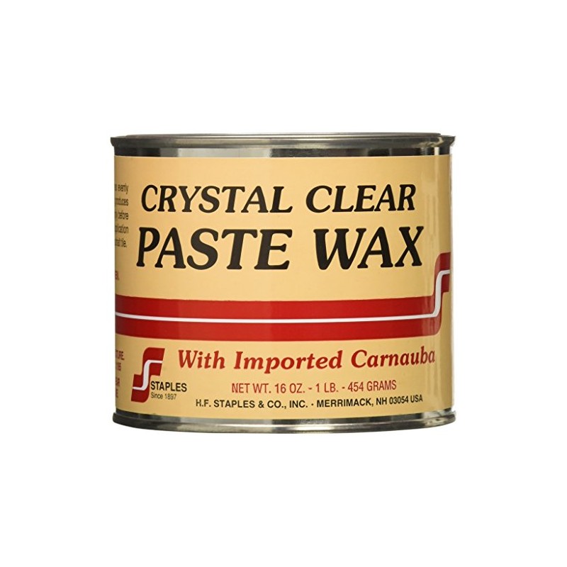 Staples 211 Carnauba Paste Wax, 1-Pound, Clear