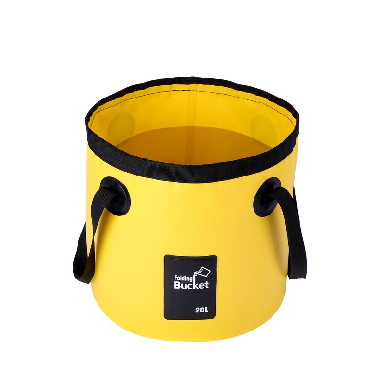 HomeCraft Collapsible Water Bucket Camping – Durable Space-Saving Construction, Home