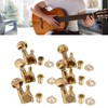 6Pcs Full Closed Guitar Tuning Key Accurate Fast Operation Stable