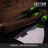 COTTAM Soft Grip Scraper Set (Pack of 3) - In