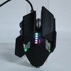 Mechanical Mouse Ergonomic Gaming Adjustable Tail Wired Computer Supplies 4000DPI