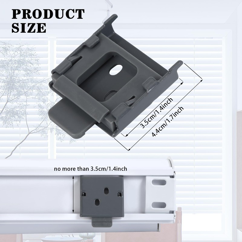 Metal Mounting Brackets Roller Blind Buckles Universal Replacement for Roller