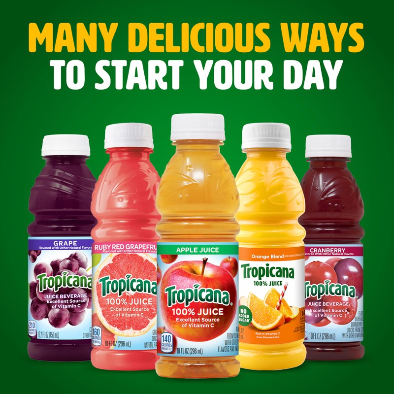 Tropicana Apple Juice, 10 Ounce (Pack of 24)