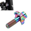 RISK Bike Front Derailleur Screw Gasket Kit Hollow Titanium Alloy