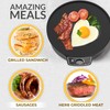 Crepe Maker Machine (Easy to Use), Pancake Griddle – Nonstick