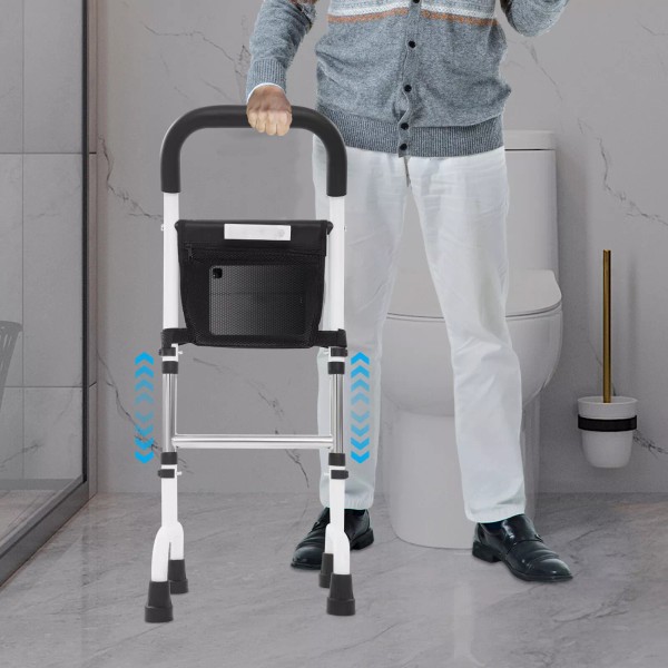 Unbranded Bed Standing Aid Rail Adjustable Height Standing Assist Aid