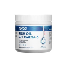 NYO3 Fish Oil Omega 3 1500mg with DHA & EPA, Omega 3 Supplement 120 Softgel