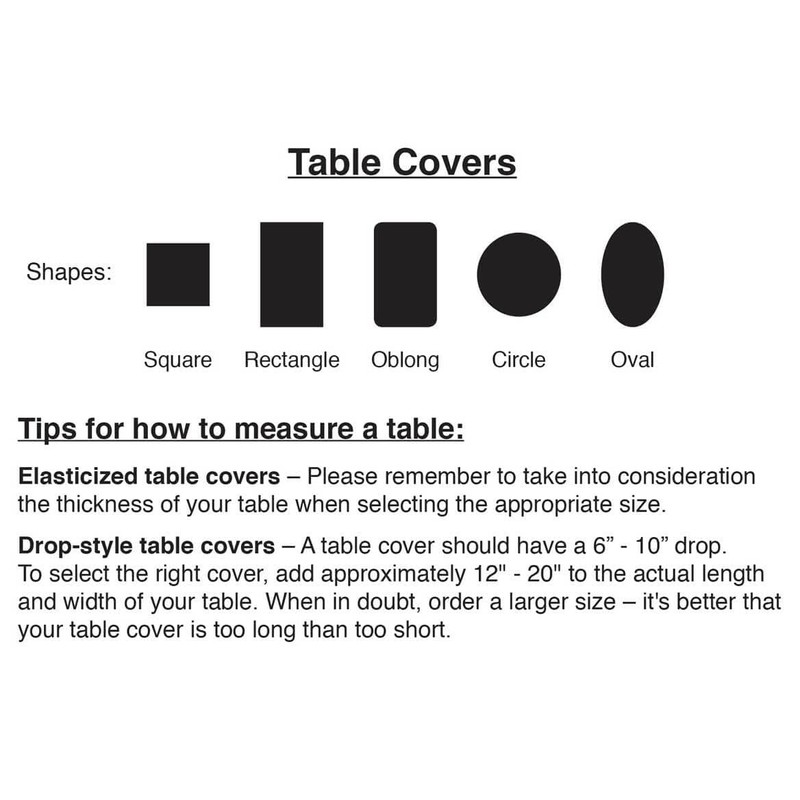 Miles Kimball Wood Grain Vinyl Elasticized Banquet Table Cover, Soft