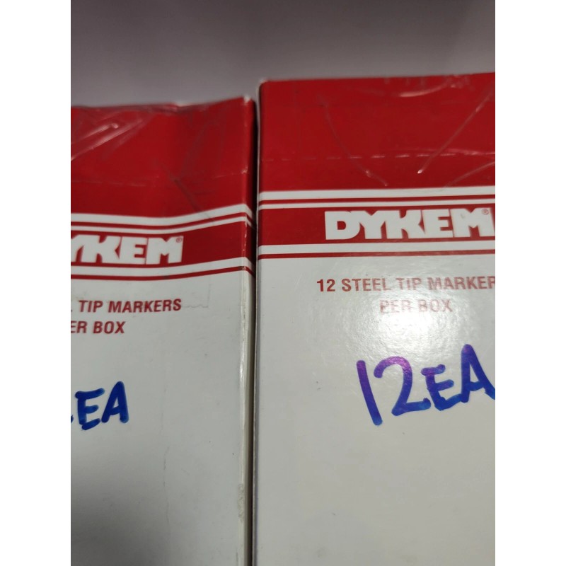 Dykem NEW!! DYKEM Permanent Industrial Marker, Ink-Based, Black, Medium, 16003,