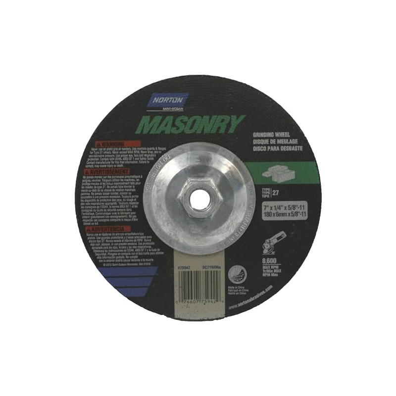 Norton 7" X 14" Grinding Wheel