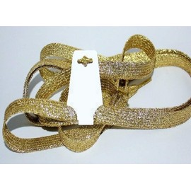 Shimmery 42" Multicolor Solid Flat Shoelaces for Shoes Teams Cheer Dance Gifts Sneakers Accessories (Light Gold #33)