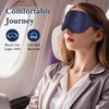 Euatiwal Sleeping Sets Includes Silk Sleep Mask,Silk Scrunchies,Contoured Cup Eye