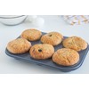 Fox Run 4454 Non-Stick 6-Cup Muffin Pan, 10.5 x 7.25