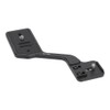 Aluminium Alloy Camera Flashlight Tripod Bracket with Dual 1/4in Screw