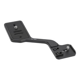 Aluminium Alloy Camera Flashlight Tripod Bracket with Dual 1/4in Screw for DSLR Stand Shooting