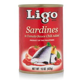 Sardines in Tomato Sauce with Chili Added (Spicy) - 5.5oz [Pack of 6]