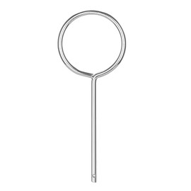 stonylab Support rings, chrome-plated laboratory support ring, closed extension ring in diameter O.D. 100 mm, I.D. 85 mm, for laboratory experiments, robust corrosion resistant