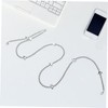 SHOWERORO Heart Chain Voice Amplifier Strap Comfortable Speaker Lanyard for