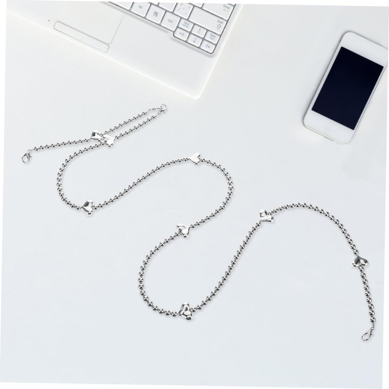 SHOWERORO Heart Chain Voice Amplifier Strap Comfortable Speaker Lanyard for