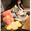 WYIKE Flower-Shaped Cute Pillow, Flower Cushion, Reading Pillow and Leisure