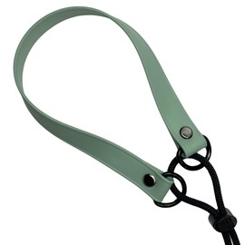 Waterproof E-Collar Replacement Strap Dog Collar for Invisible Fence/ecollar - Easy On Bungee (Sage Green, 3/4" Wide)