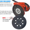 5-Inch 8-Hole Hook & Loop Sander Backing Pad Replacement Pad