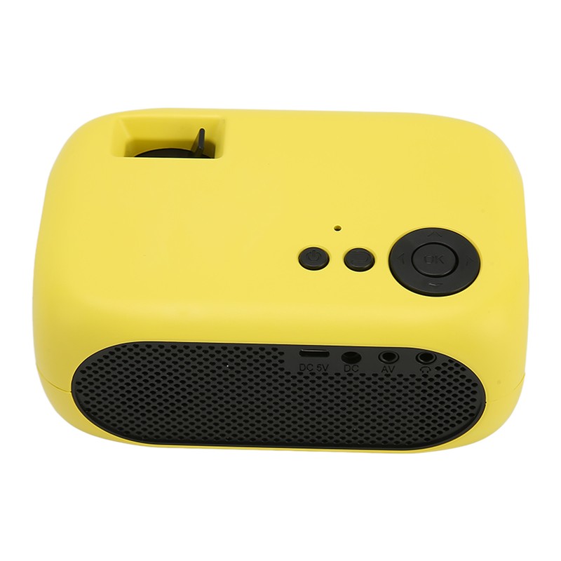 M24 Mini Portable Projector Multifunction 360 Degree Surround Sound Home