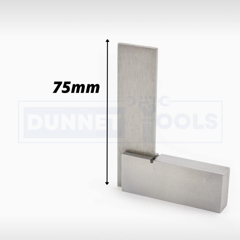 Dunnet Tools Engineers Square 3" / 75mm Durable Right Angle