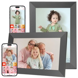 Golony WiFi Digital Photo Frame, 10.1 Inch Digital Photo Frame, 1280 x 800 IPS LCD Touch Screen, 32 GB Internal Memory, Automatic Rotation, Share Moments Instantly with Frameo App, Black