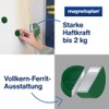 Magnetoplan Magnum Magnet Holder 34 mm 10 Items Green