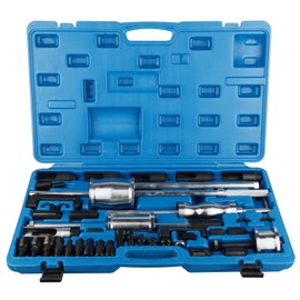 DAYUAN 40pcs Diesel Injector Extractor Master Tool Set Compatible with Stubborn Diesels Engines Diesel Injector Puller Removal Kit