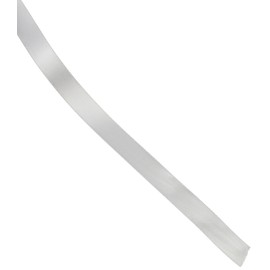 Offray Single Face Satin Craft Ribbon, 1/4-Inch by 20-Yard Spool, Silver