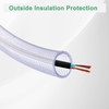 M METERXITY 1" ID x 1 1/4" OD PVC Tube,