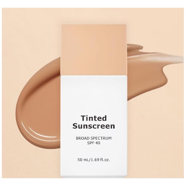 Tinted Sunscreen & Stick Foundation- Tinted Sunscreen Sunstick for Face