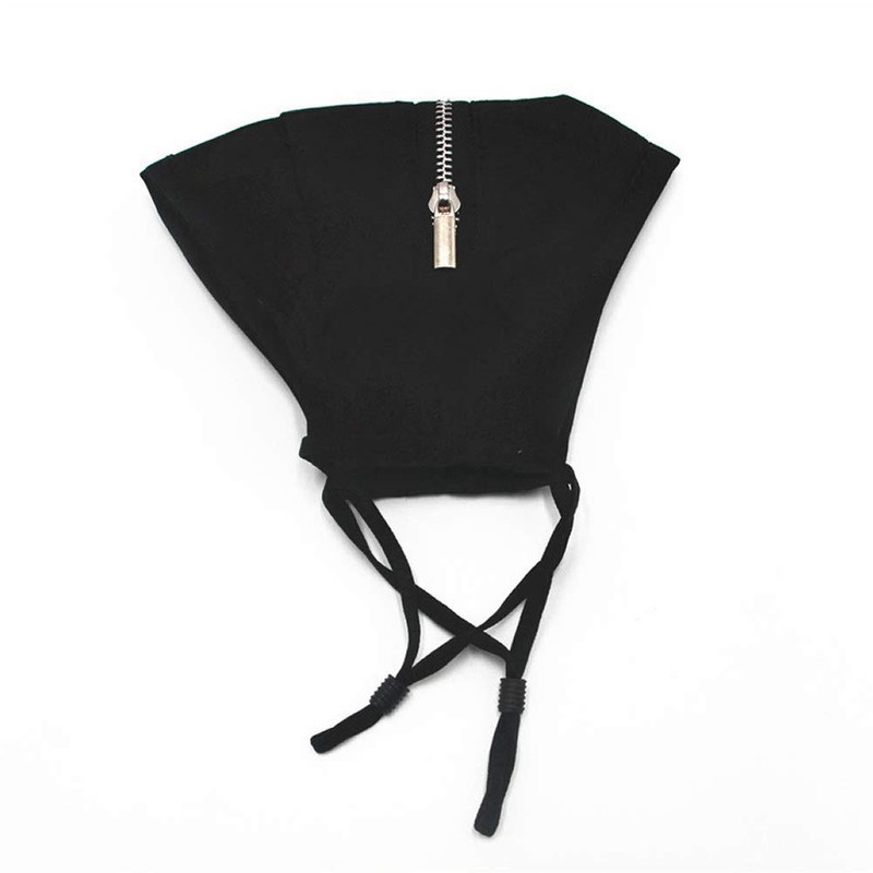 Cleanbreath Reusable Triple Layers Cloth Face Mask with Zipper for