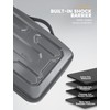 DOMISO 15.6 inch Laptop Sleeve with Handle Shockproof Waterproof EVA