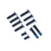 HSSDTECH 11PCS（ 2 Long 7 Medium 2 Short） Black Lower