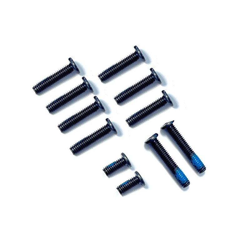 HSSDTECH 11PCS（ 2 Long 7 Medium 2 Short） Black Lower