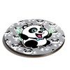 1 x Round Coaster - Happy Panda Cartoon Bamboo Cork