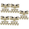 Kisangel 5sets Collar for Dog Bell Metal Dog Collar Accessory