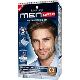 Men Express Tinte para Cabello 60 Est, 40 ml, color Castano medio
