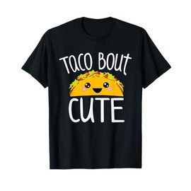 Funny Taco Lover Shirt TACO BOUT CUTE Girl Boy Kids Toddlers T-Shirt