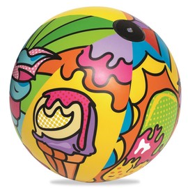 Swimming Pool Ball Colorful Graffiti Inflatable Large Beach Ball Beach Toys Pool Games Photography Prop